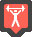 Man lifting barbell icon for Ajijic maps.